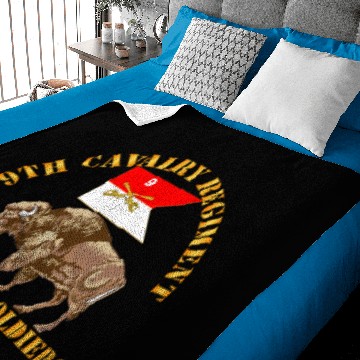 Discover Army - 9th Cavalry Regiment - Buffalo Soldiers Baby Blankets