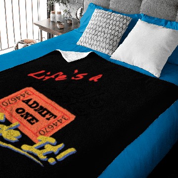 Discover Life's A Roller Coaster Baby Blankets