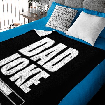 Discover Dad Joke Loading | Daddy Father's Day Baby Blankets