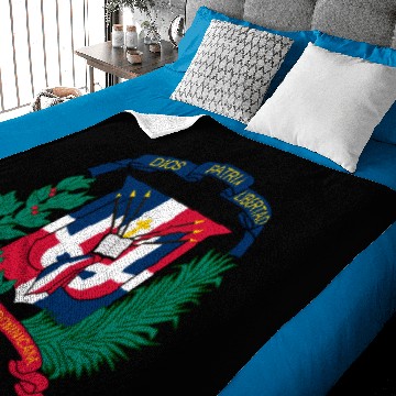 Discover dominican republic emblem Baby Blankets