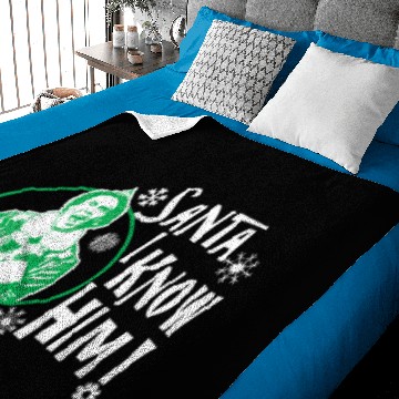 Discover Santa I Know Him Baby Blankets