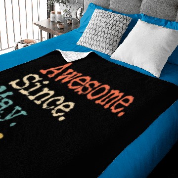 Discover Awesome Since May 2001 21St Birthday Funny Baby Blankets