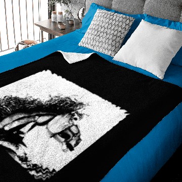 Discover Dramatic black stallion Baby Blankets