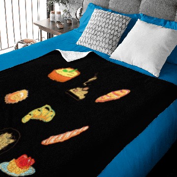 Discover Pasta- funny pasta Baby Blankets