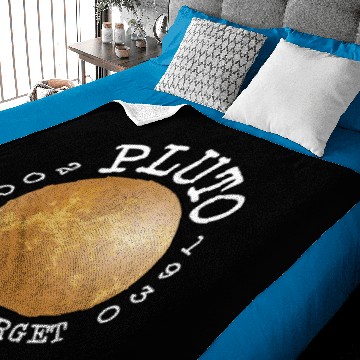 Discover Pluto Never Forget 1930-2006 Funny Baby Blankets