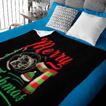 Discover Merry Fishmas Fishing Fish Fisherman Holidays Wint Baby Blankets