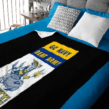 Discover GO Navy beat army NEW Baby Blankets