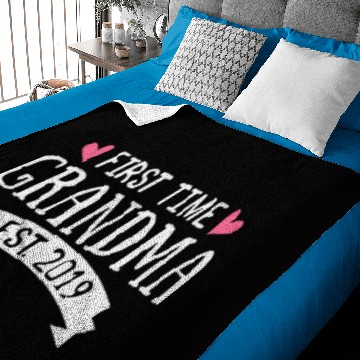 Discover First Time Grandma 2019 To Be Announcement Sweatsh Sleeveless Baby Blankets