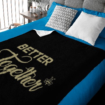 Discover Better Together - Cool Quotes Baby Blankets