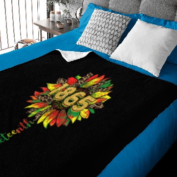 Discover Sunflower Junenth 1865 Celebrates Black African Am Baby Blankets