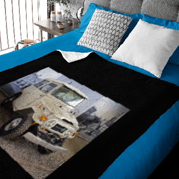 Discover Toyota Land Cruiser BJ40 Baby Blankets