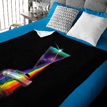 Discover Vintage Retro Prism Monorail Baby Blankets