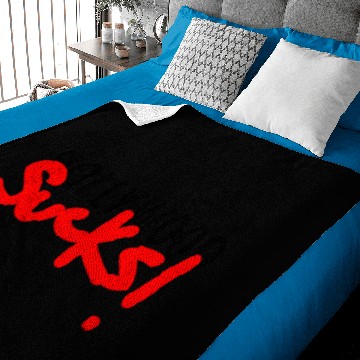 Discover HOLLYWOOD SUCKS Baby Blankets