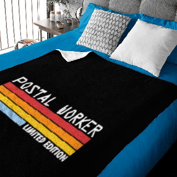 Discover Retro Vintage Don't Mess With Postal Worker Post O Baby Blankets