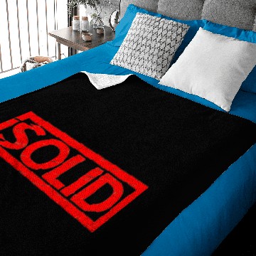 Discover Solid Stamp Baby Blankets