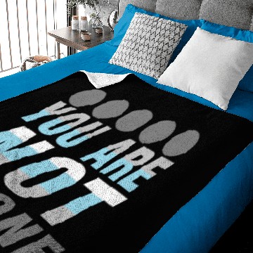 Discover DemiBoy you are not alone Baby Blankets