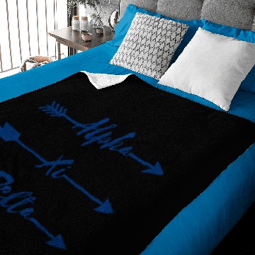 Discover Alpha Xi Delta Arrow Baby Blankets