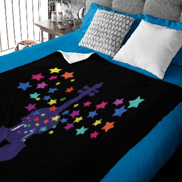 Discover Violin  Girls-Starburst Baby Blankets