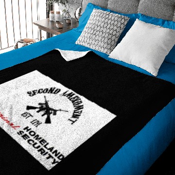 Discover PRO GUN: ORIGINAL HOMELAND SECURITY 2nd AMENDMENT Baby Blankets