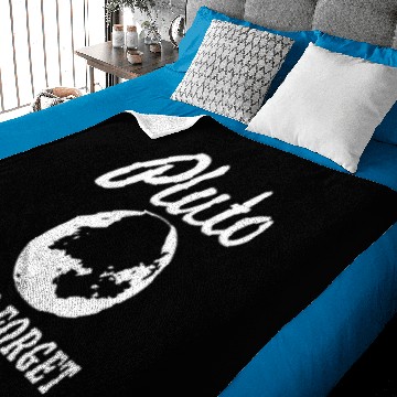 Discover Pluto Never Forget Funny Baby Blankets