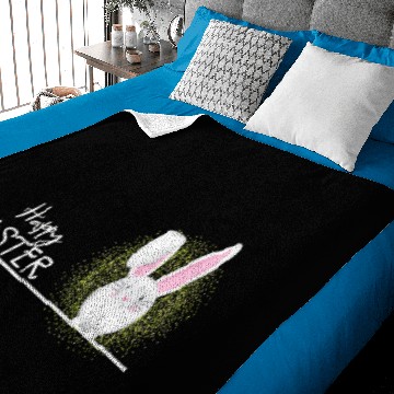 Discover Easter Gift Happy Easter Easter Bunny Sleeveless Baby Blankets