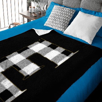 Discover Gingham Check E Baby Blankets