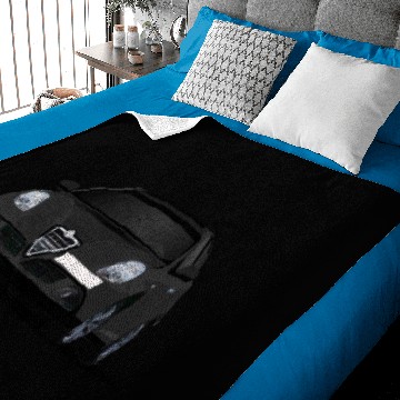Discover Alfa Romeo Giulietta - black car Baby Blankets