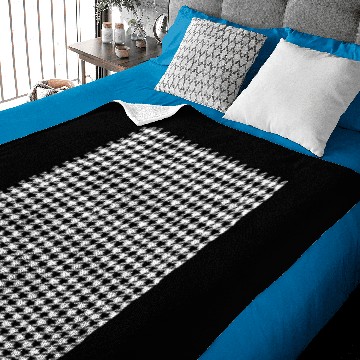 Discover Houndstooth Classic Pattern Baby Blankets