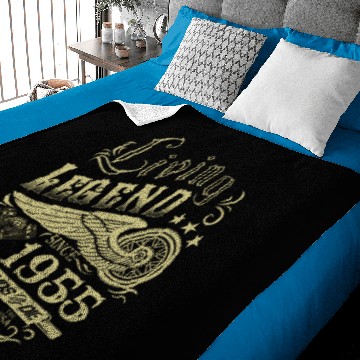 Discover Living Legend Since 1955 Legends Never Die Baby Blankets