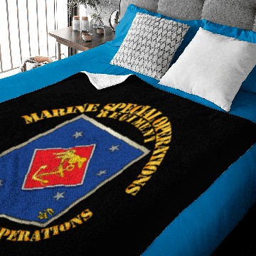 Discover SOF - USMC Marine Special Operations Reg Baby Blankets