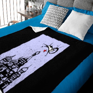 Discover Laika over Red Square Baby Blankets