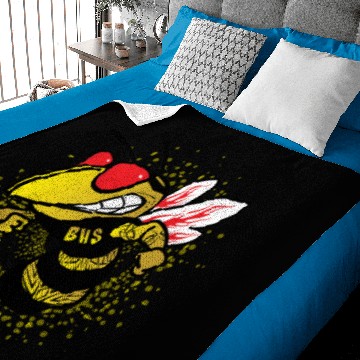 Discover Funkified Berkeley High School Yellow Jacket (BHS) Baby Blankets