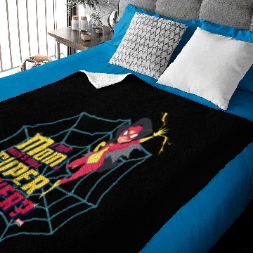 Discover Spider-Woman "I'm A Mom" Baby Blankets