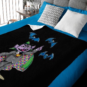Discover Vintage Count von Count Baby Blankets