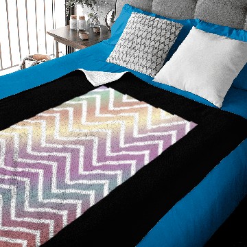 Discover ombre zigzag chevron  01 Baby Blankets