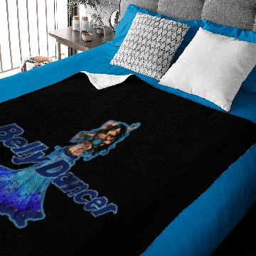 Discover Pisces Vintage Belly Dancer Baby Blankets