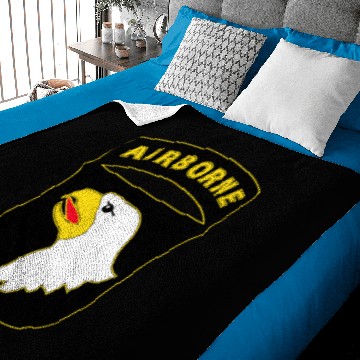 Discover 101st Airborne Division - Combat Service Baby Blankets