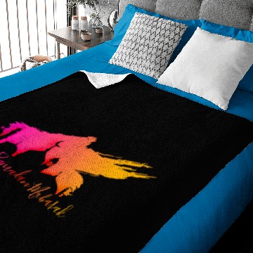 Discover Mosque with Colorful Sky Ramadan Mubarak Baby Blankets