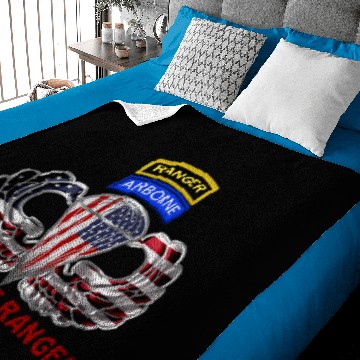 Discover 75th Ranger Regiment “Airborne Ranger” Baby Blankets