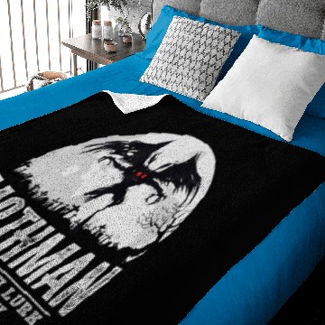 Discover Mothman Cryptid Point Pleasant Cryptozoology Baby Blankets
