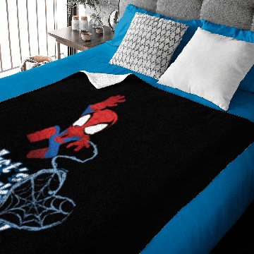 Discover Spider-Man Valentine | Let's Stick Together Baby Blankets