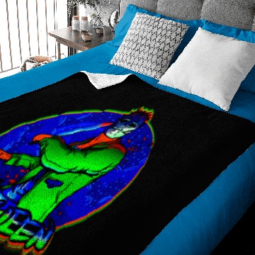 Discover Halloween Horror Mask Zombie Murderer Slasher T-Sh Baby Blankets