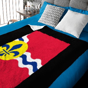Discover St Louis Flag Baby Blankets