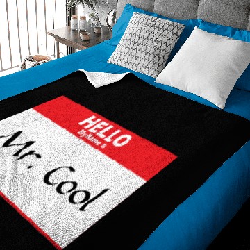 Discover Name Tag, Mr. Cool Baby Blankets