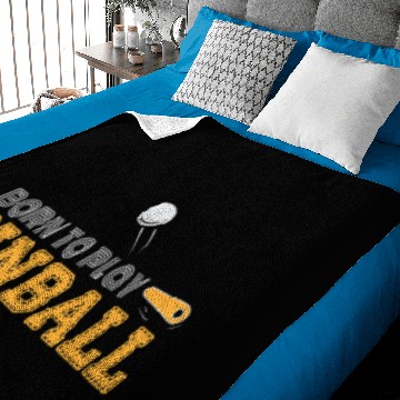 Discover Pinball Machine Pinball Player Funny Pinball Arcad Baby Blankets