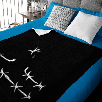 Discover Funny barbed wire Baby Blankets