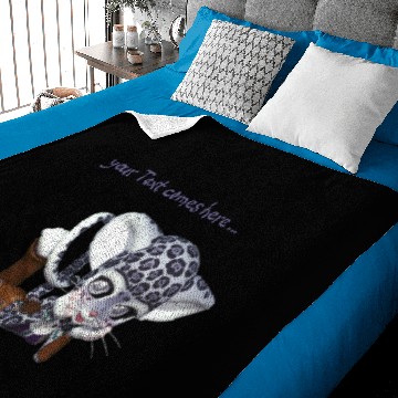 Discover Native Snow Leopard Baby Blankets