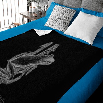 Discover "BLADE RUNNER" Frog Baby Blankets