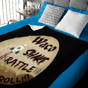 Discover Waco Shake Rattle and Roll  Front Imprint Baby Blankets
