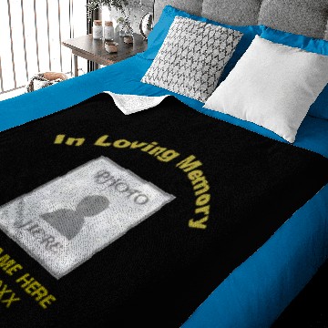 Discover Memorial | In Loving Memory T Baby Blankets